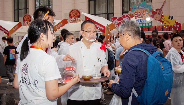 以食為媒，淮揚菜品鑒堂受邀參展“北京國際美食薈”